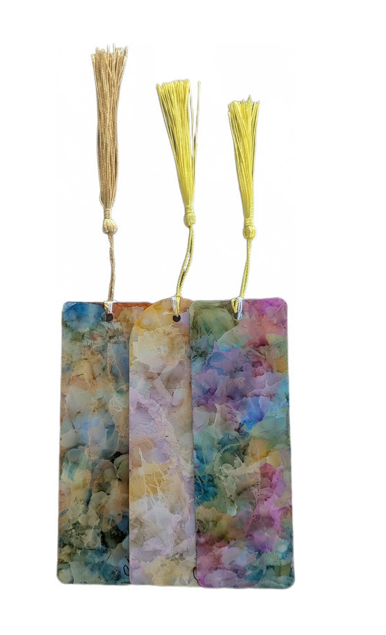 Hand-Painted Bookmarks (Set of 3)